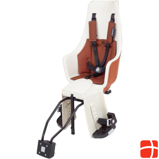 bobike Maxi Plus Exclusive - bicycle seat mounted on the frame | Cinnamon brown